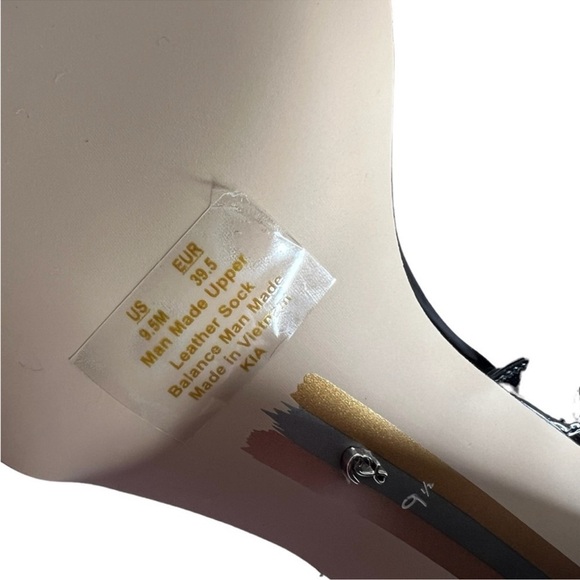 Sam Edelman Kia Black Patent Leather  Strappy Pump Heels - Picture 7 of 11